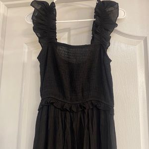 Black maxi dress by Vici size Medium, new without tags
